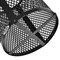 Global Industrial Round Outdoor Can, Black, Steel, 23-1/2 in 261924BK - alternate 4